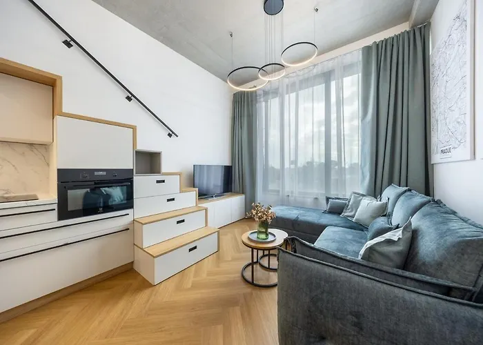 شقة Designer Loft Retreat In Center