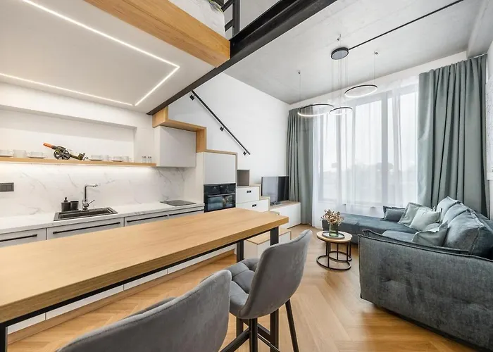 شقة Designer Loft Retreat In Center *