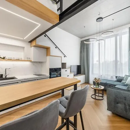 아파트 Designer Loft Retreat In Center *